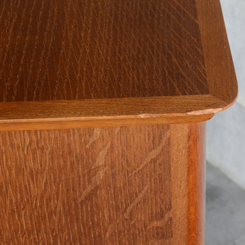 60s ヴィンテージ ガラスキャビネット 93(抽斗付き）