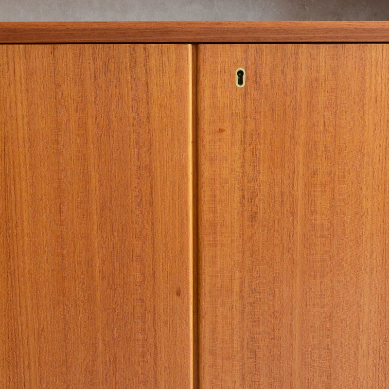 デンマーク ヴィンテージ オープンキャビネット 5-28(抽斗付・オイル仕上）