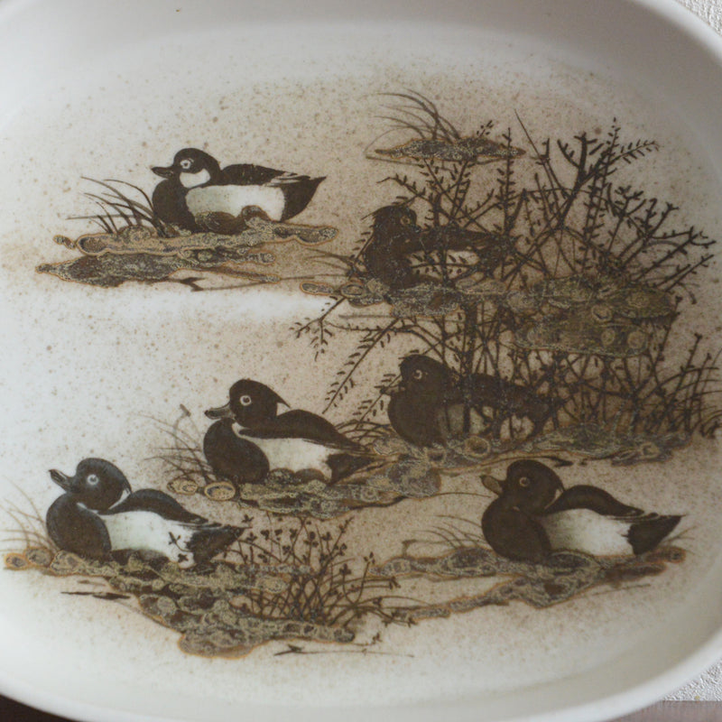 Royal Copenhagen　Diana　ダイアナ　鴨の群れ スクエアディッシュ ボウル PX-７