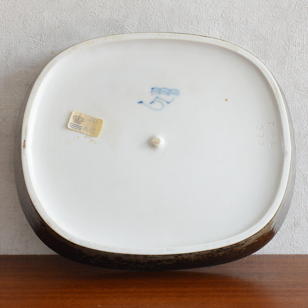 Royal Copenhagen　Diana　ダイアナ　鴨の群れ スクエアディッシュ ボウル PX-７