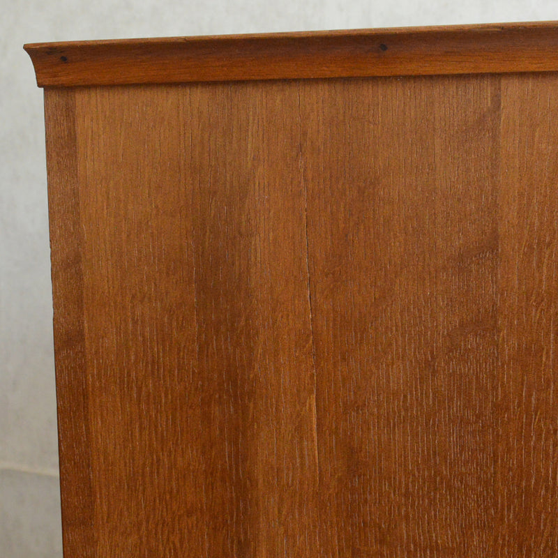 60s ヴィンテージ ガラスキャビネット 93(抽斗付き）