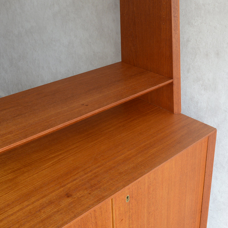 デンマーク ヴィンテージ オープンキャビネット 5-28(抽斗付・オイル仕上）