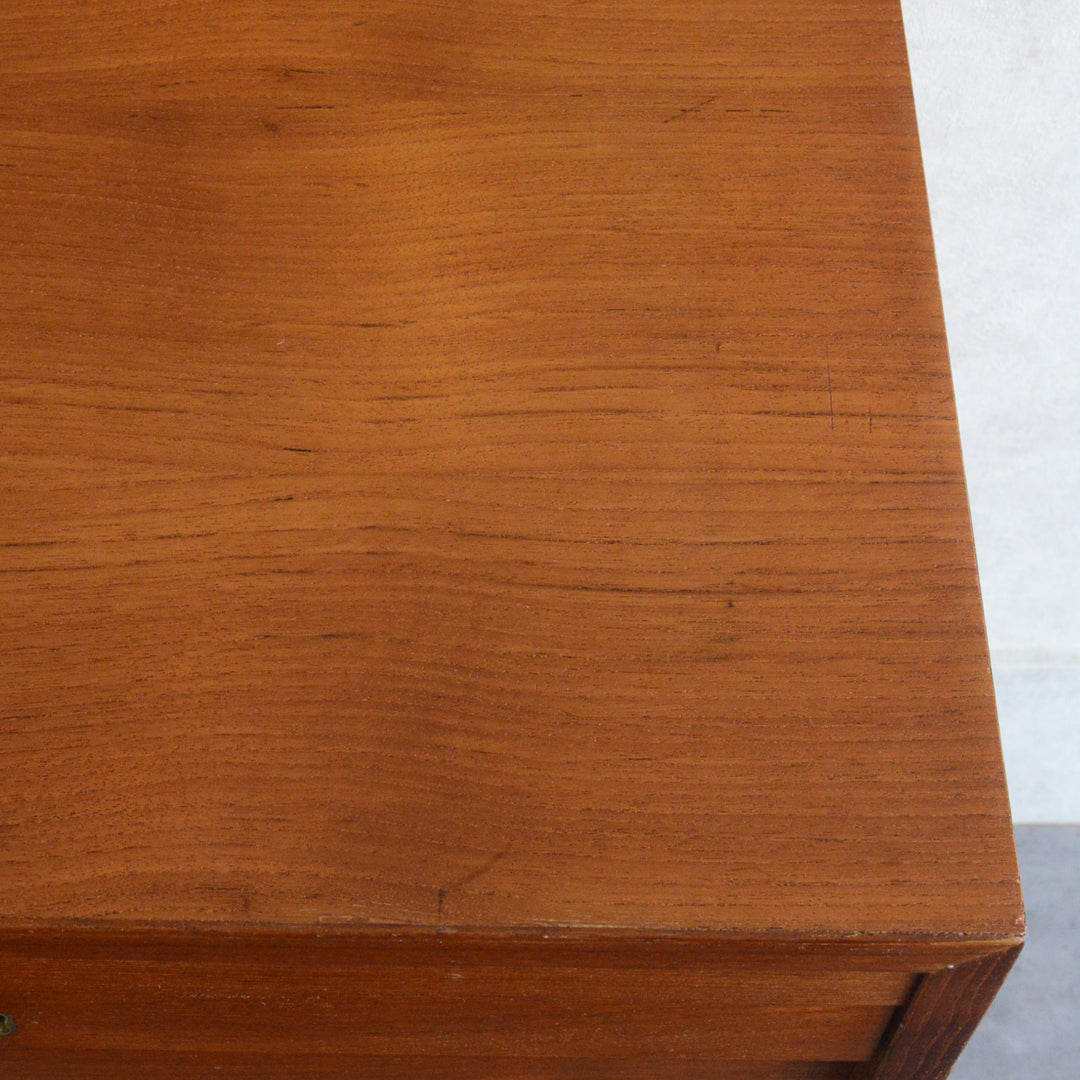 デンマークヴィンテージ  ロールアップ ファイルキャビネット5-165(鍵付）