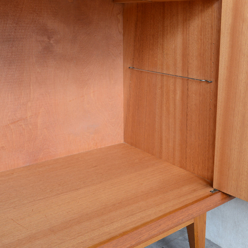 デンマーク ヴィンテージ オープンキャビネット 5-28(抽斗付・オイル仕上）