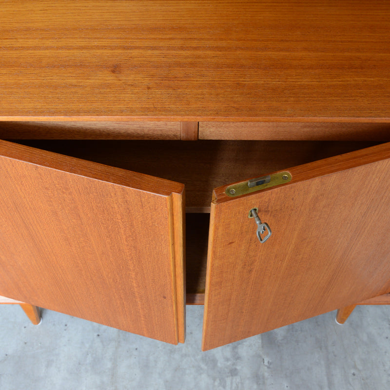 デンマーク ヴィンテージ オープンキャビネット 5-28(抽斗付・オイル仕上）