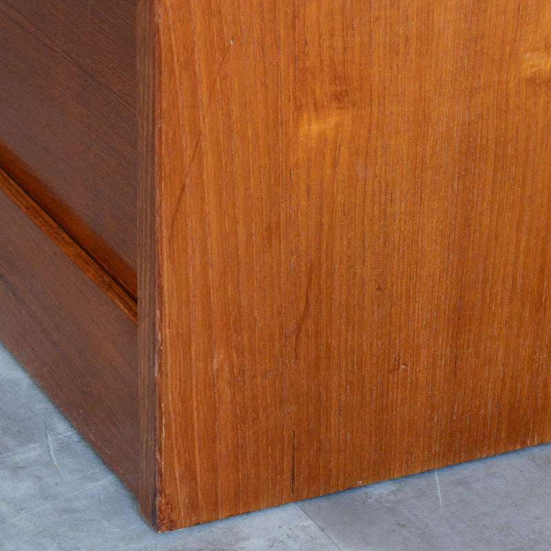 デンマークヴィンテージ  ロールアップ ファイルキャビネット5-165(鍵付）