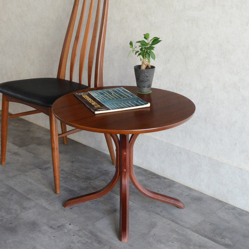 デンマーク ヴィンテージ ラウンド ローテーブル 8-27