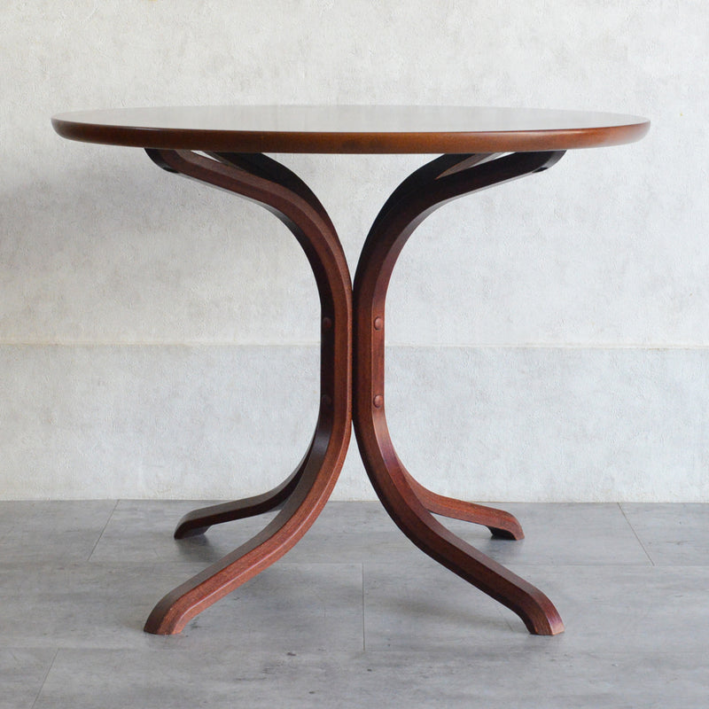 デンマーク ヴィンテージ ラウンド ローテーブル 8-27