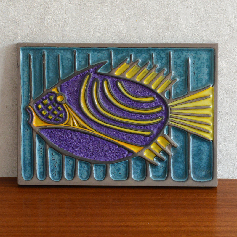 Knabstrup ナブストラップ　魚 陶板 PX-10