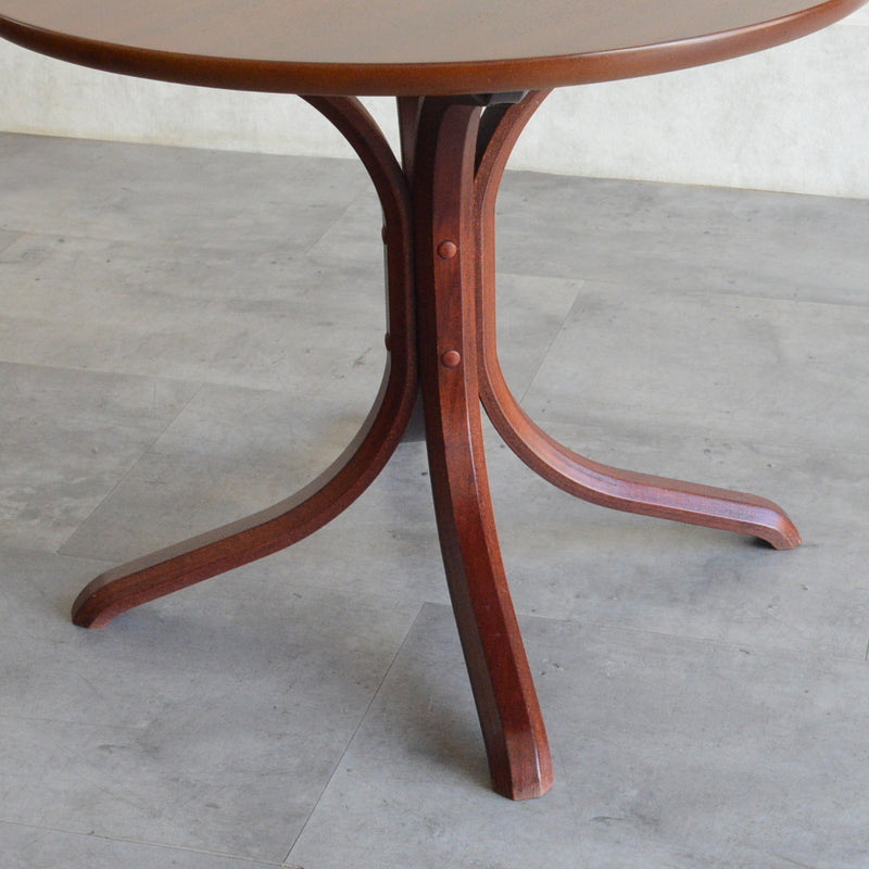 デンマーク ヴィンテージ ラウンド ローテーブル 8-27