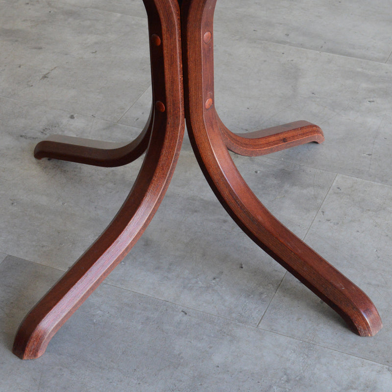 デンマーク ヴィンテージ ラウンド ローテーブル 8-27