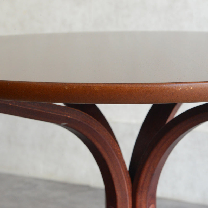 デンマーク ヴィンテージ ラウンド ローテーブル 8-27