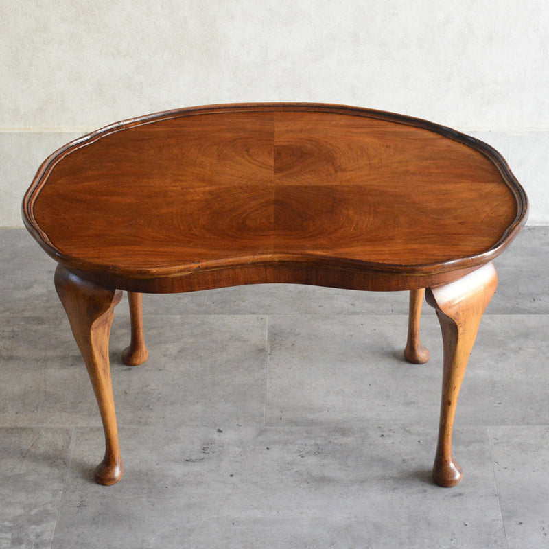 クラシック マホガニー キドニーシェイプテーブル 19