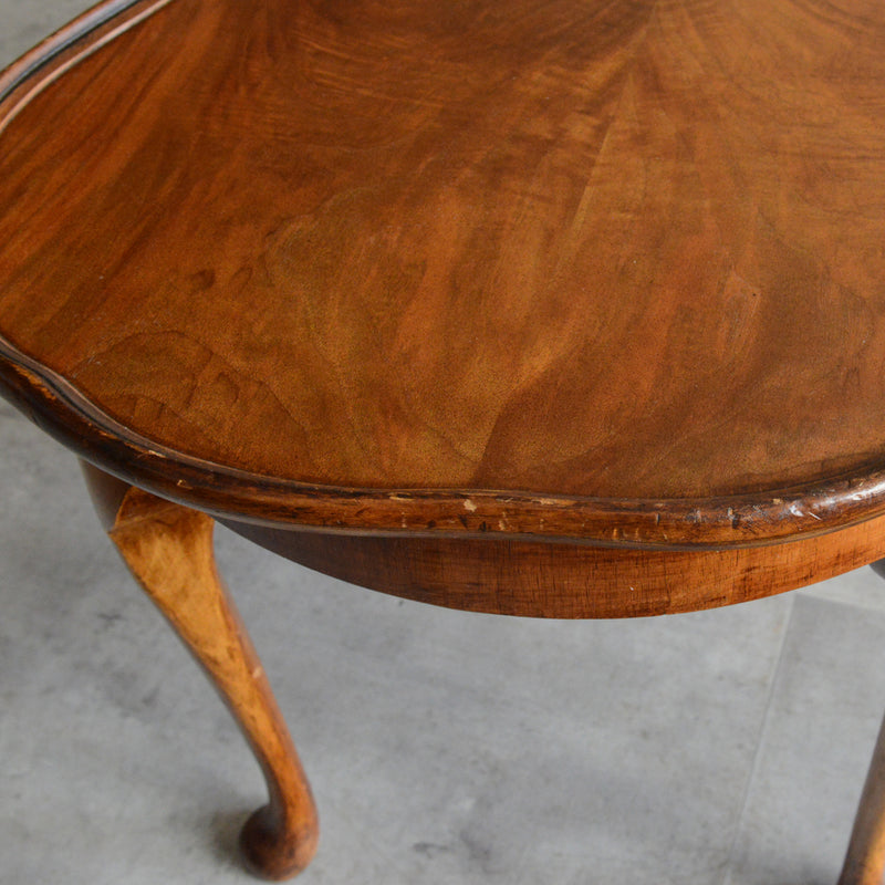 クラシック マホガニー キドニーシェイプテーブル 19