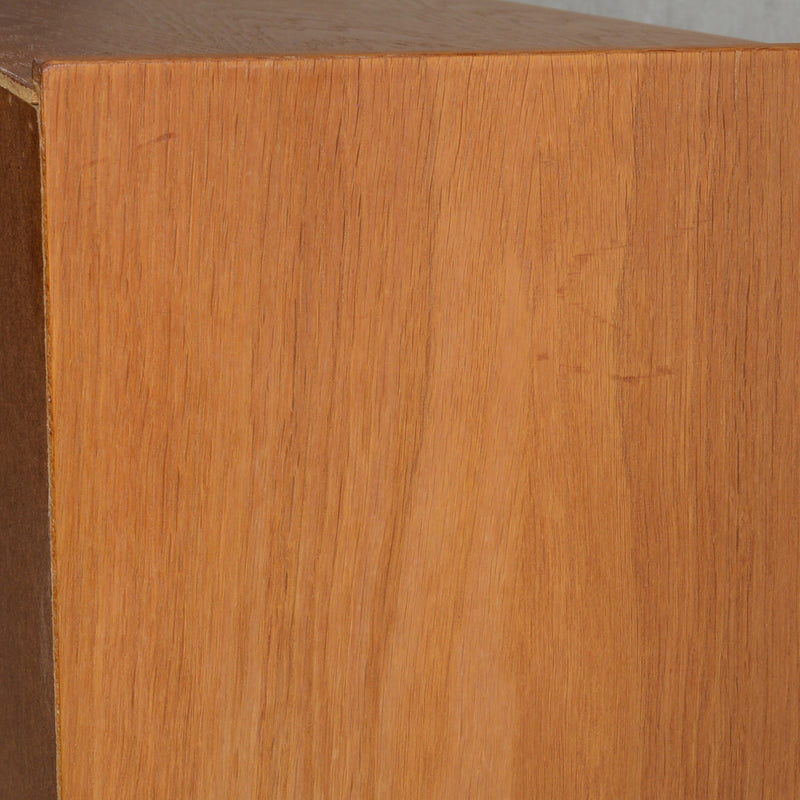 デンマークヴィンテージ  オーク３段チェスト5-26 (ウッドオイル仕上）