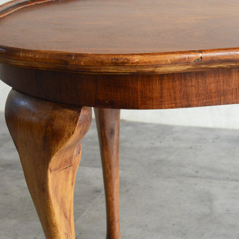 クラシック マホガニー キドニーシェイプテーブル 19