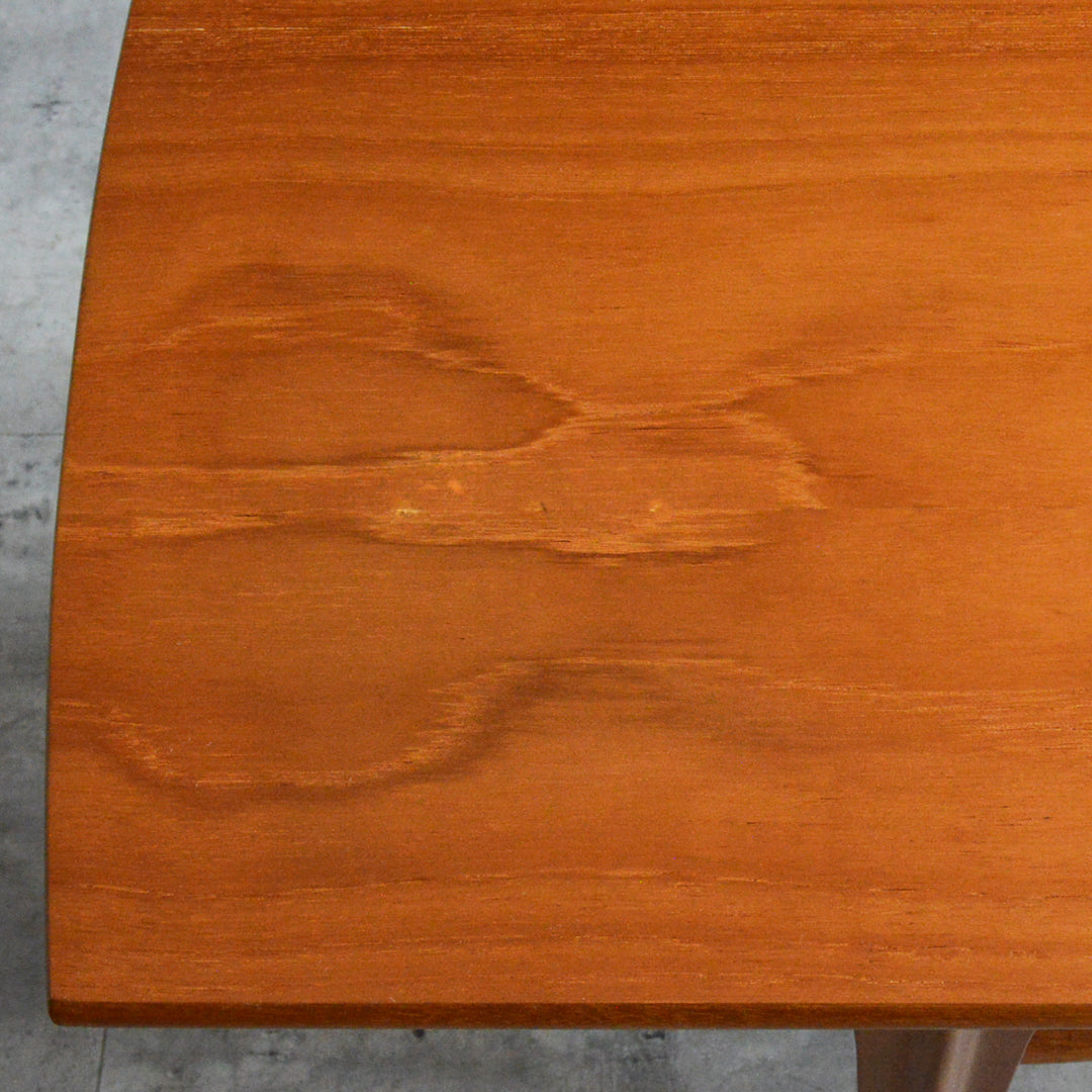 Sutcliffe サトクリフ チーク ローテーブル 65（ラタン棚付）