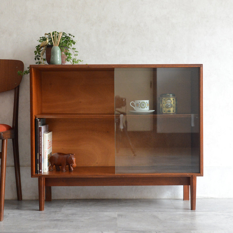 BEAVER&TAPLEY チークガラスキャビネット 92