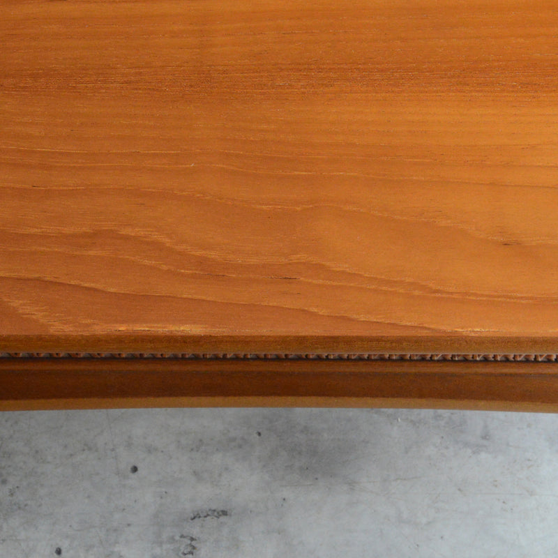 Sutcliffe サトクリフ チーク ローテーブル 65（ラタン棚付）