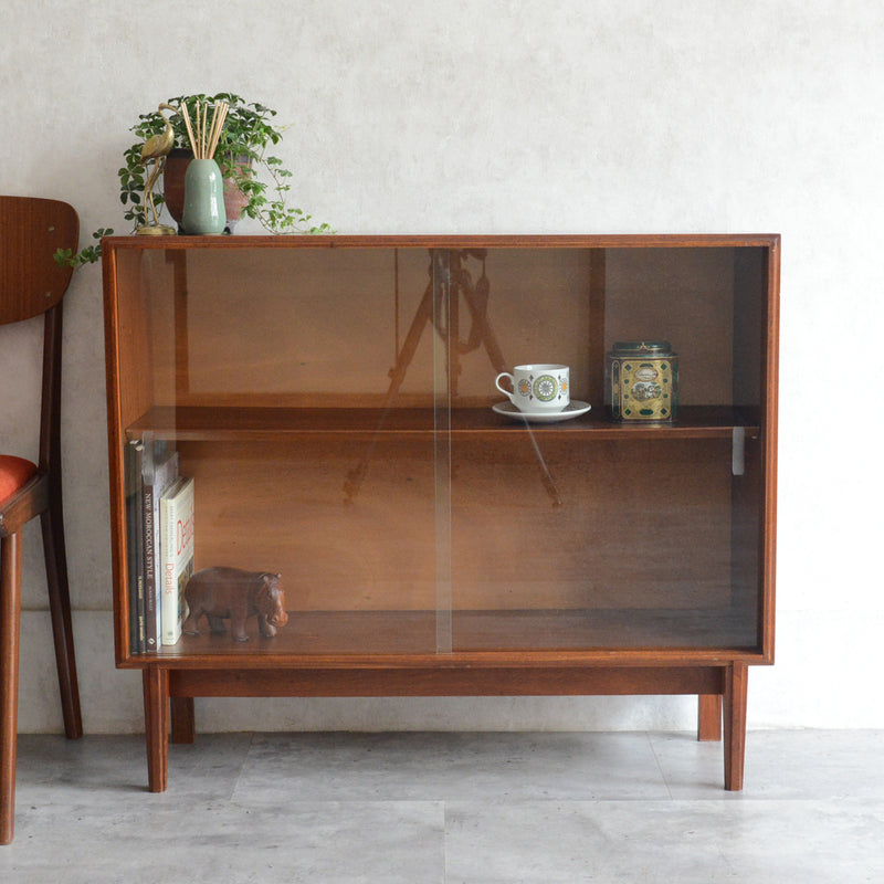 BEAVER&TAPLEY チークガラスキャビネット 92