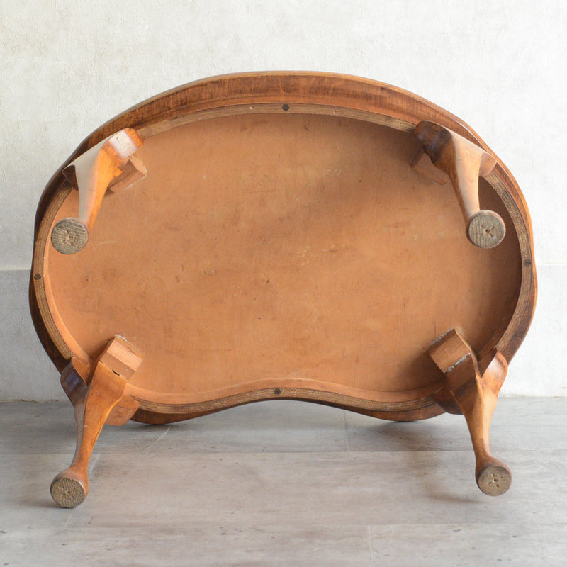 クラシック マホガニー キドニーシェイプテーブル 19