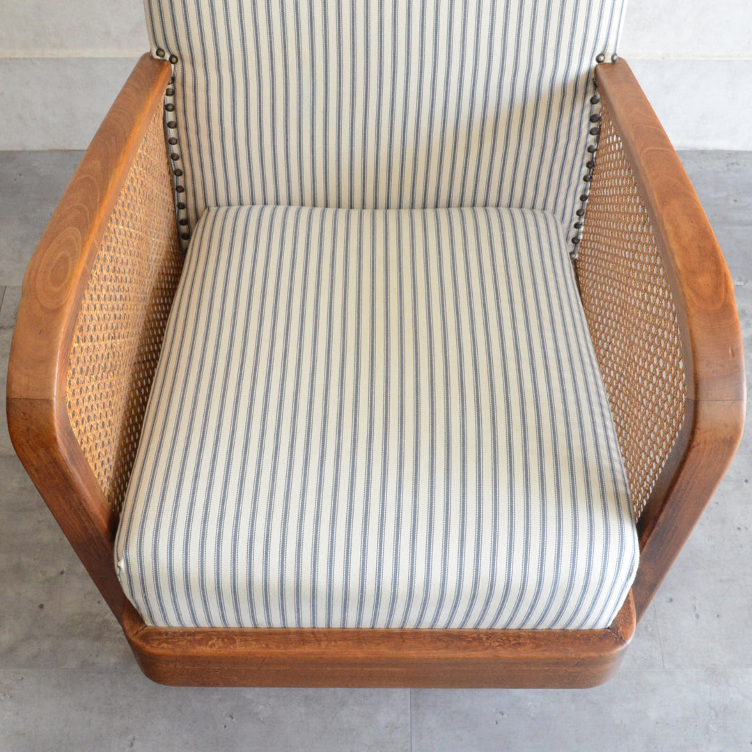 ヴィンテージ 家具　1人掛けソファ　フランス フランスヴィンテージ 一人掛けソファ – Rowan.inc