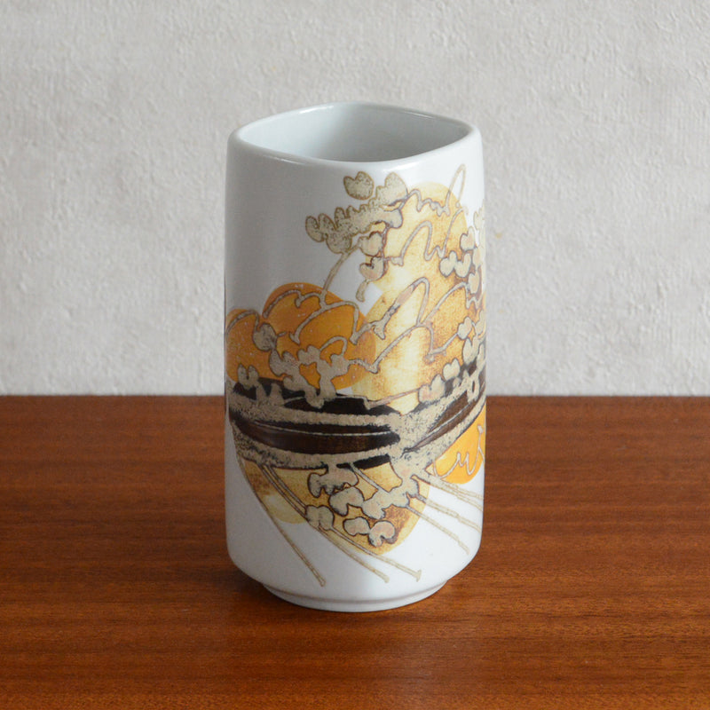 Royal Copenhagen ロイヤルコパンハーゲン Siena  シエナ　フラワーベース/花瓶　角　 PX-15