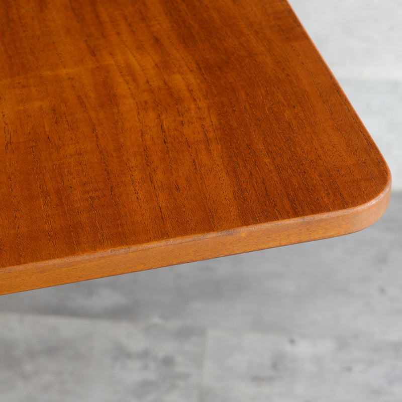 Jentique ジェンティーク　ゲートレッグ ダイニングテーブル 22 (天板剝離再塗装済）