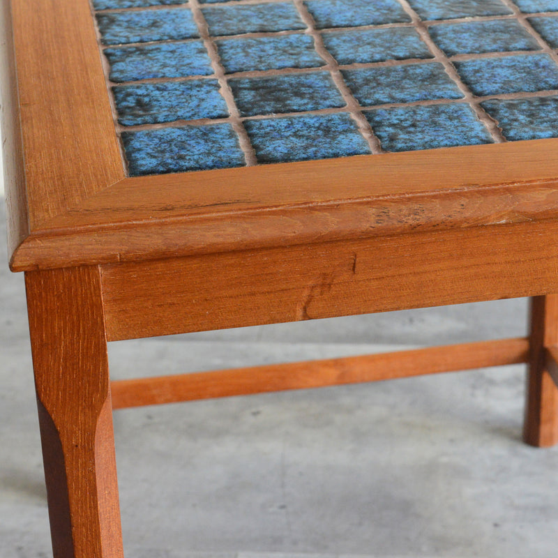 デンマーク ブルータイルトップ ネストテーブル 8-71