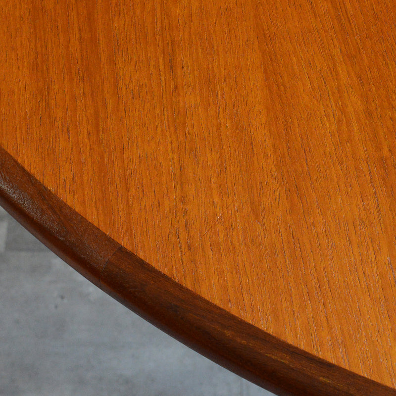 G-PLAN ジープラン エクステンション ラウンドテーブル88 (天板剥離再塗装）