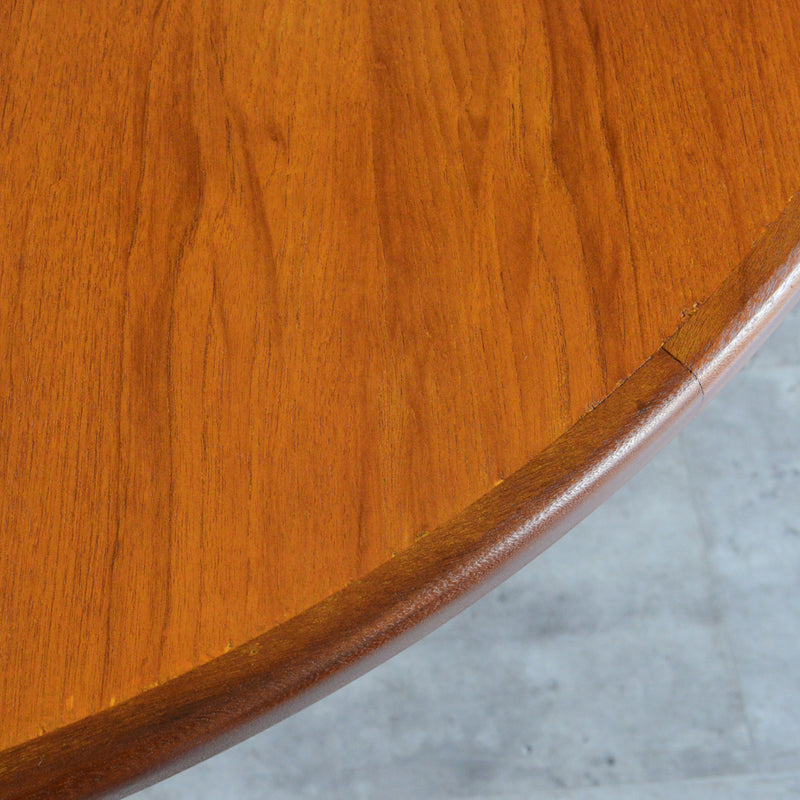 G-PLAN ジープラン エクステンション ラウンドテーブル88 (天板剥離再塗装）