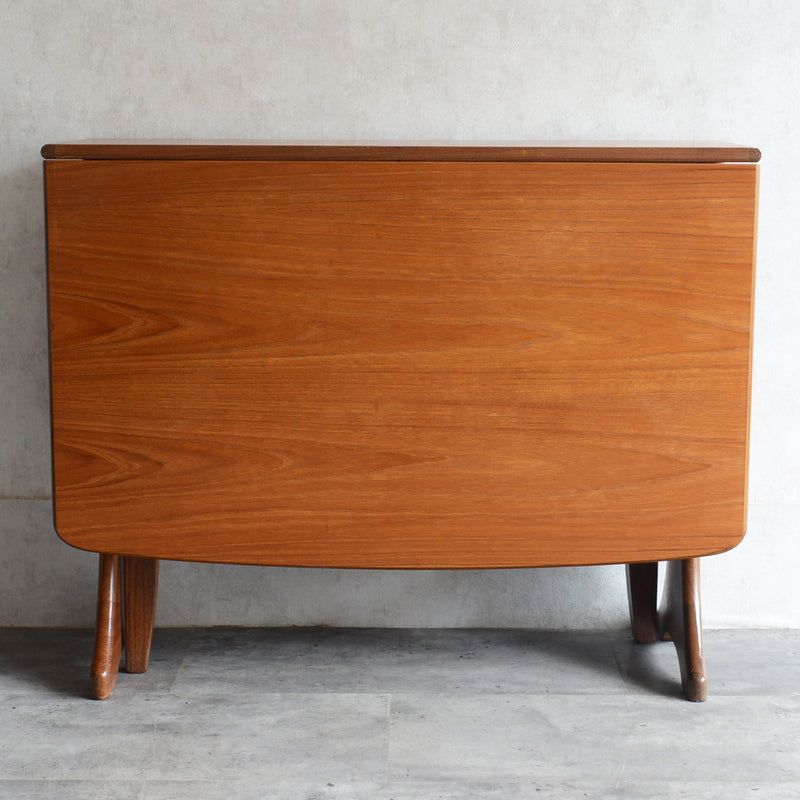 G-PLAN ジープラン　ゲートレッグ ダイニングテーブル 23 (天板剝離再塗装済）