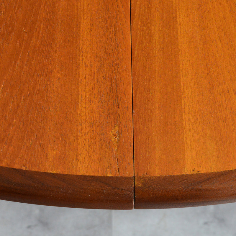 G-PLAN ジープラン エクステンション ラウンドテーブル88 (天板剥離再塗装）