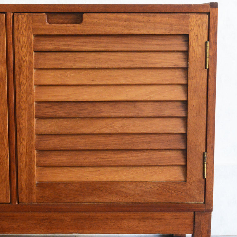 ヴィンテージ ショートサイドボード/レコードキャビネット 7-10