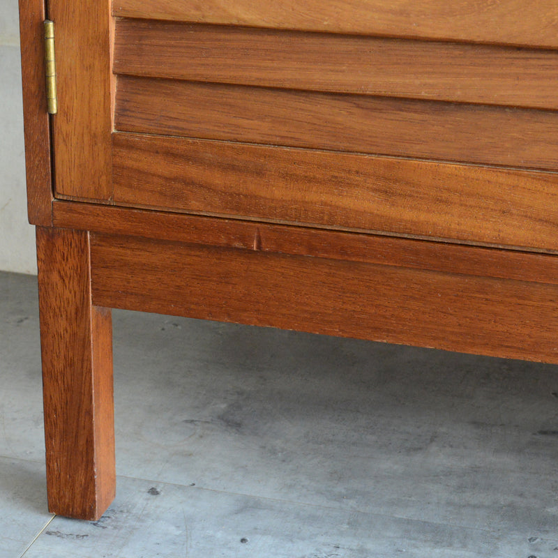 ヴィンテージ ショートサイドボード/レコードキャビネット 7-10