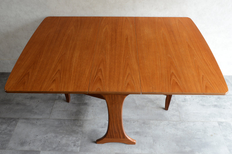 G-PLAN ジープラン　ゲートレッグ ダイニングテーブル 23 (天板剝離再塗装済）