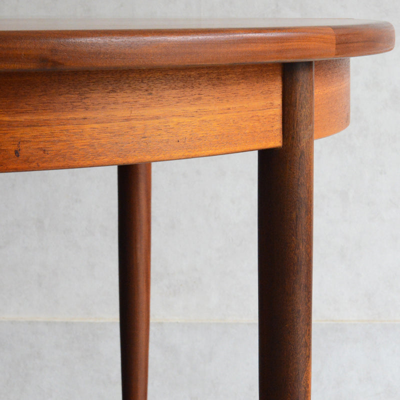 G-PLAN ジープラン エクステンション ラウンドテーブル88 (天板剥離再塗装）