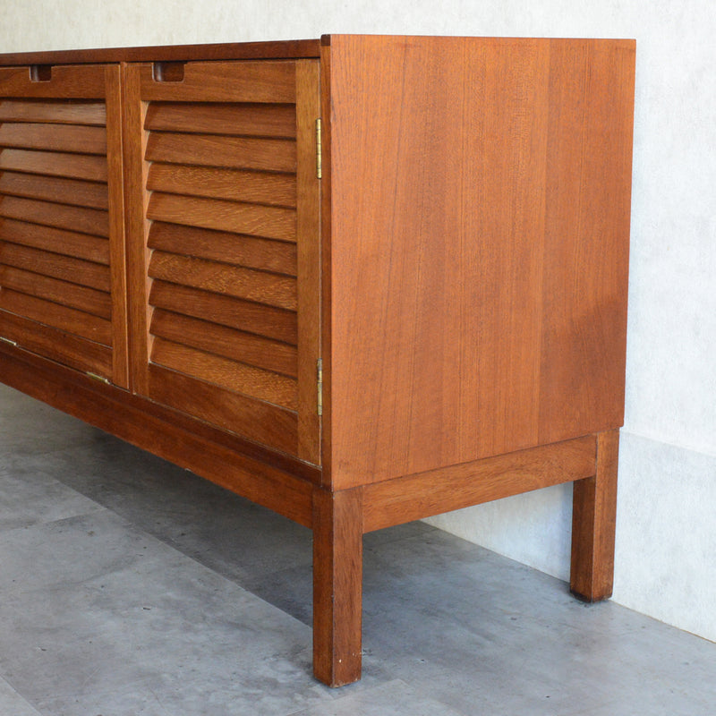 ヴィンテージ ショートサイドボード/レコードキャビネット 7-10