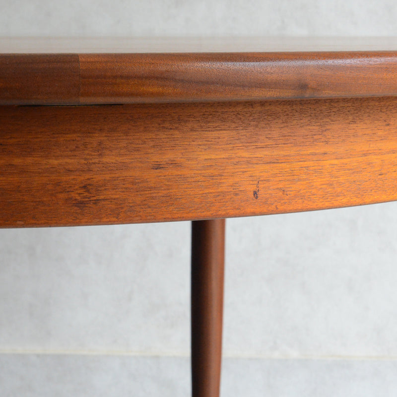 G-PLAN ジープラン エクステンション ラウンドテーブル88 (天板剥離再塗装）