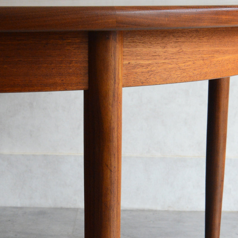 G-PLAN ジープラン エクステンション ラウンドテーブル88 (天板剥離再塗装）