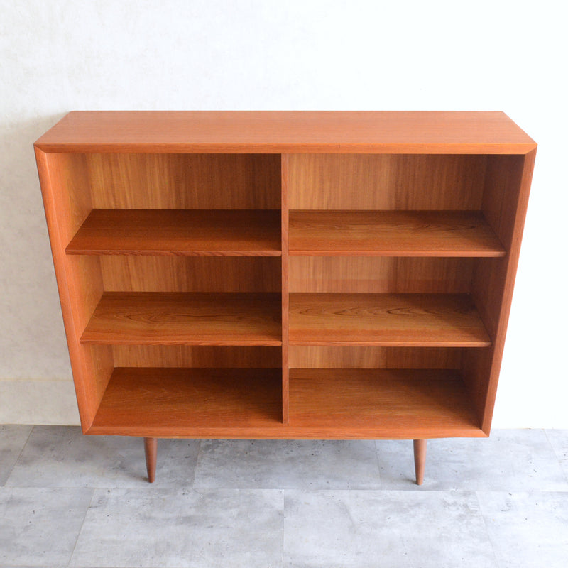 デンマーク ヴィンテージ　チーク ブックシェルフ 5-100