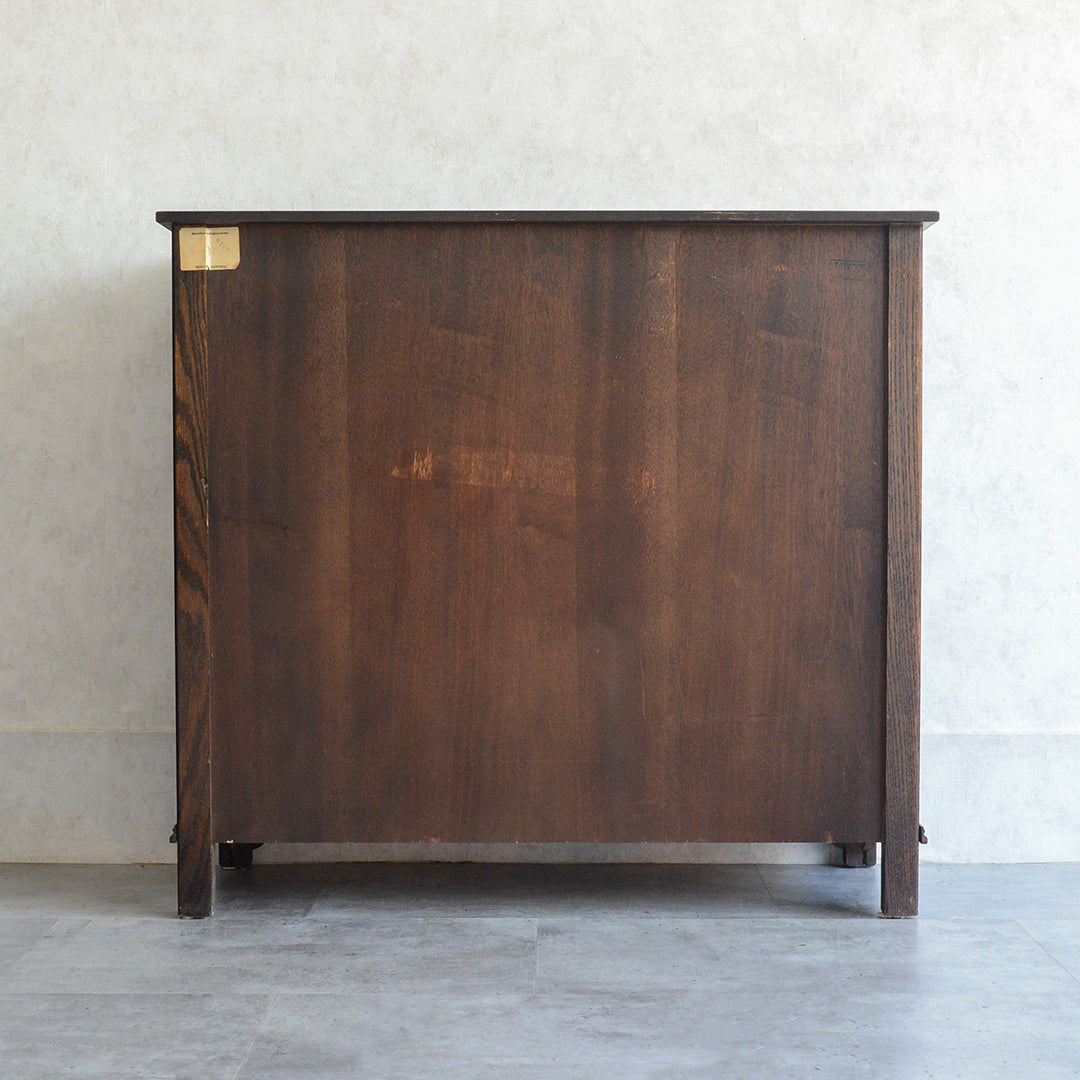 イギリス クラシック   ガラスキャビネット 09(鍵付）