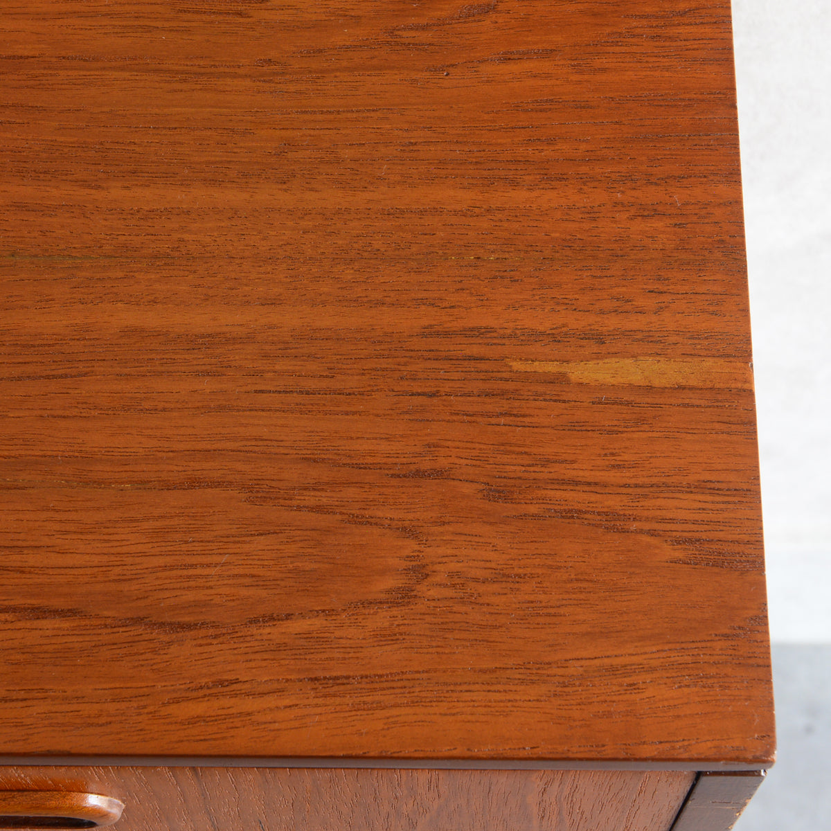 60s ヴィンテージ ガラスキャビネット 51 (抽斗・フラップ扉付）