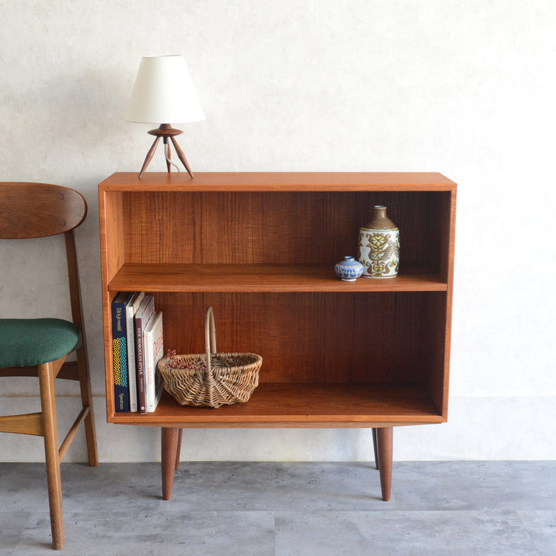 デンマーク ヴィンテージ　チーク 2段シェルフ5-128