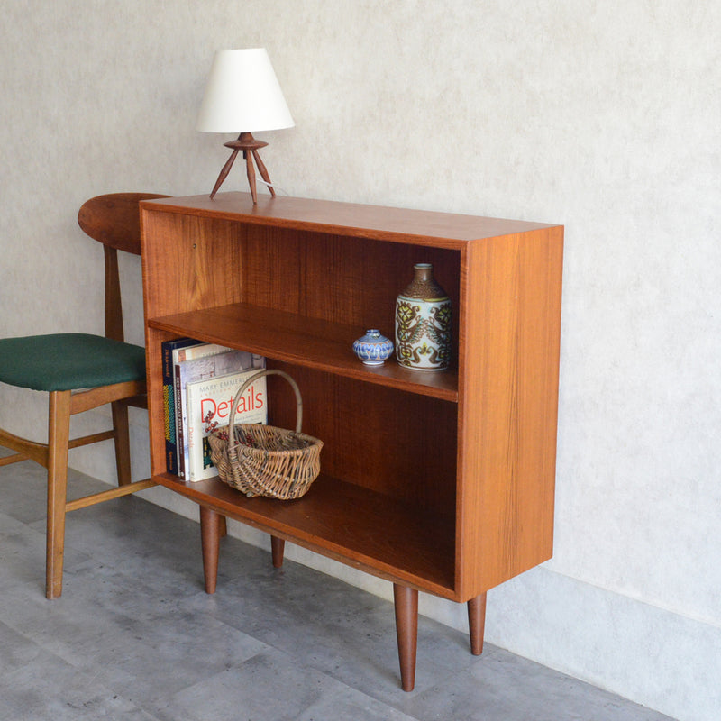 デンマーク ヴィンテージ　チーク 2段シェルフ5-128