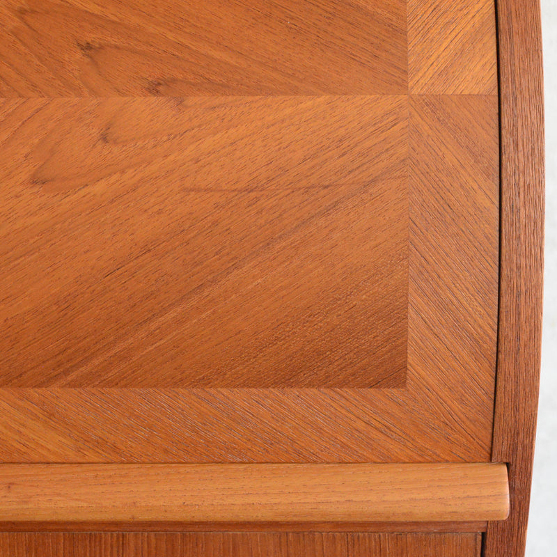 T様見学ご予約品　北欧 Markaryds Mobelindustri　ロールトップ ビューロー5-87(鍵付）