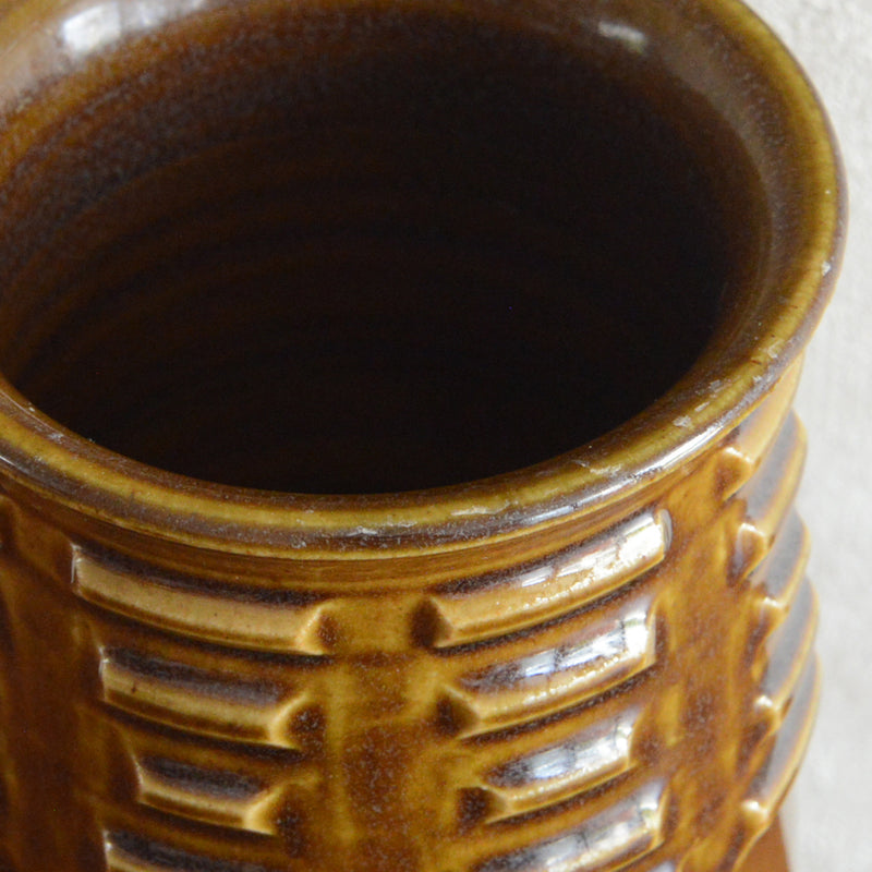 Michael Andersen  ミケルアナセン　ブラウン　フラワーベース　 PX-17