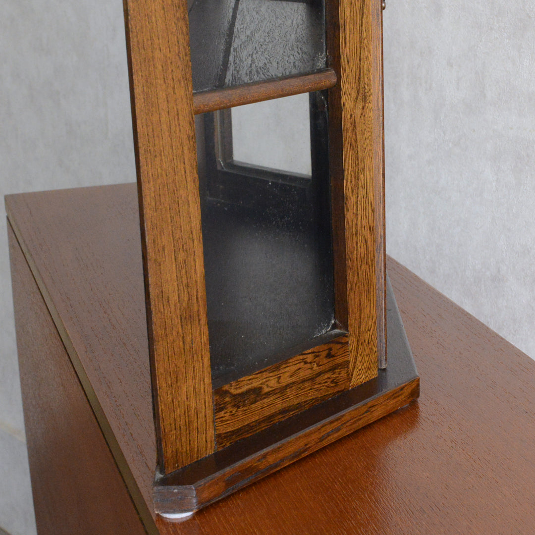 オランダヴィンテージ ウォールガラスキャビネット10(鍵付き）