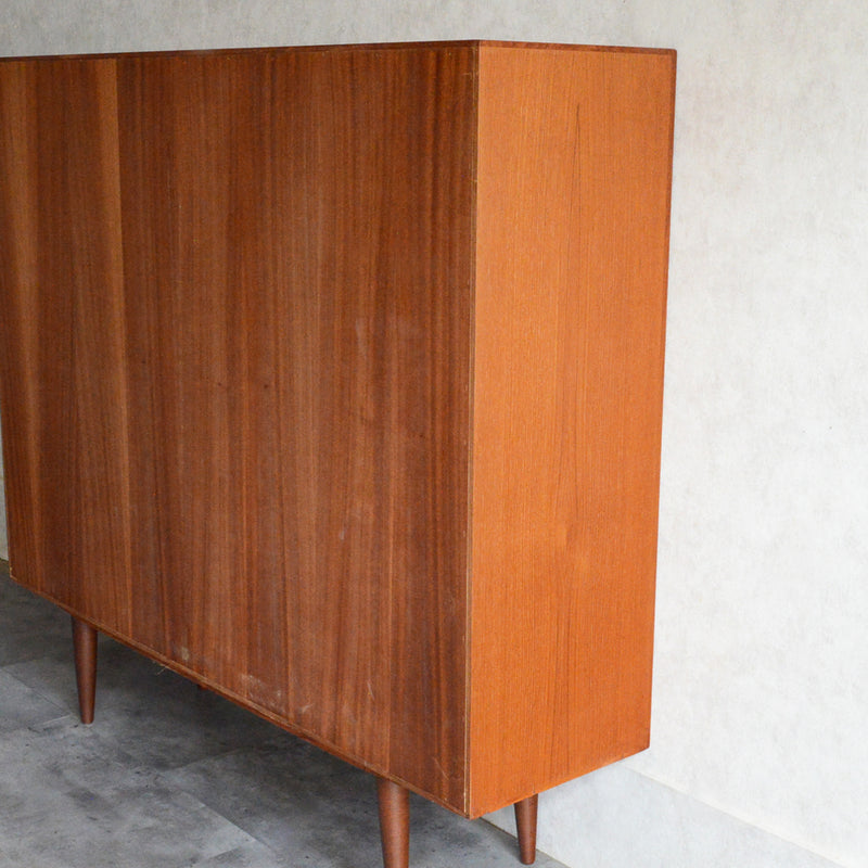 デンマーク ヴィンテージ　チーク ブックシェルフ 5-100