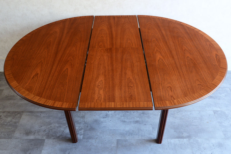 N様見学予約商品 G-PLAN ジープラン エクステンション ラウンドテーブル 87 (天板剥離再塗装）